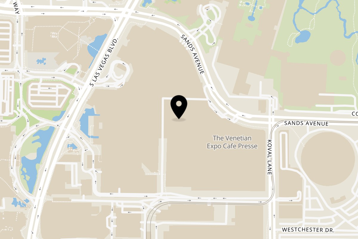 Map showing the location of REDHEAD BURGER The Venetian Resort on GRAND CANAL SHOPS AT THE VENETIAN, 3377 Las Vegas Blvd S #2170 in Las Vegas